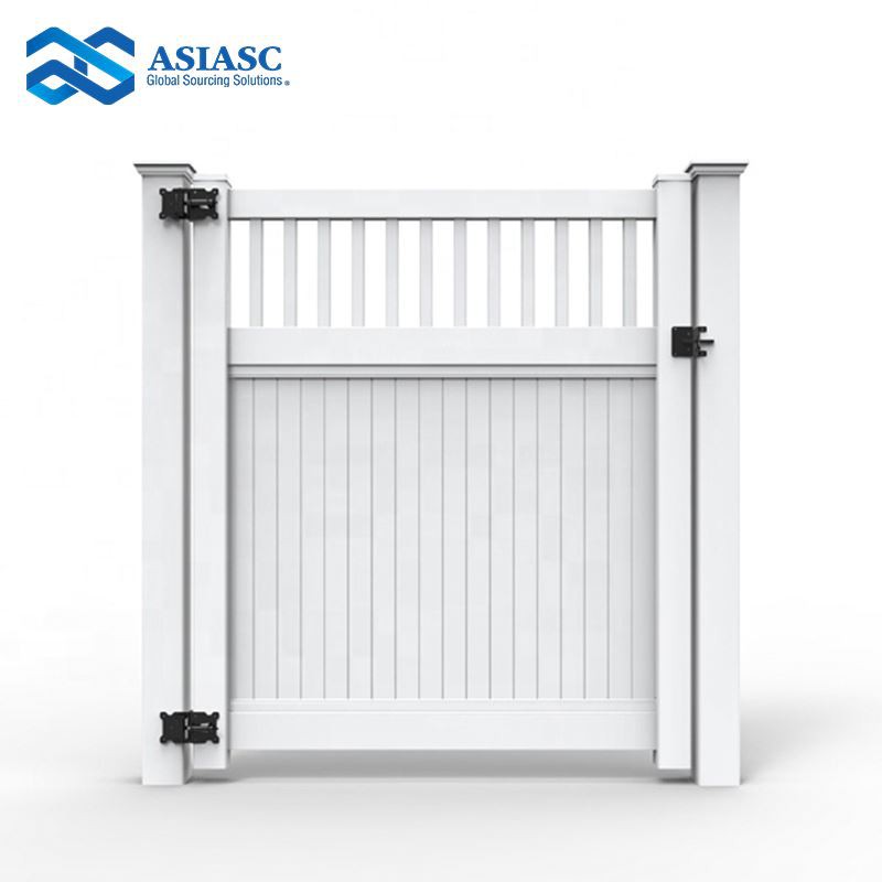 White Patio Fence